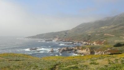 Highway 1 between Monterey and Morro Bay - California (hoge resolutie: http://timenelisa.files.wordpress.com/2011/07/dsc01786.jpg)
