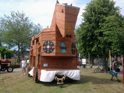 paard van troje praalwagen