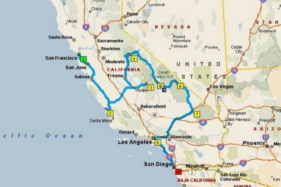 Klik op de route voor het originele formaat.