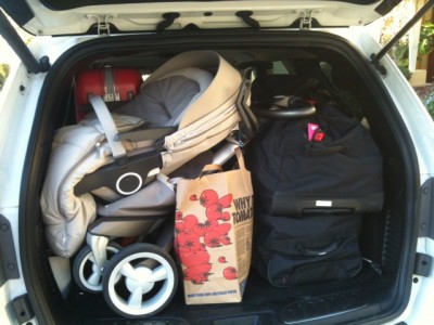 Alle bagage aan boord !!