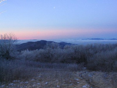 Winter  bij Spence Field-