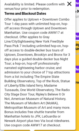 Dit zijn de voorwaarden